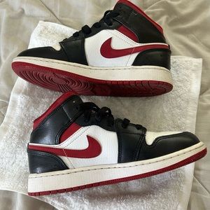 Red Jordan 1’s
